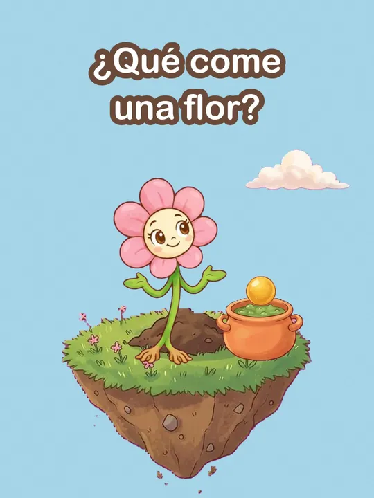 What Does a Flower Eat?